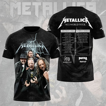 LIMITED EDITION - NEW CUSTOMIZED METALLICA T-SHIRT, HOODIE, ZIP HOODIE