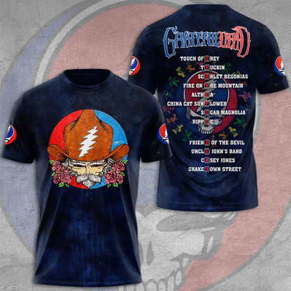 LIMITED EDITION - NEW CUSTOMIZED GRATEFUL DEAD T-SHIRT, HOODIE, ZIP HOODIE