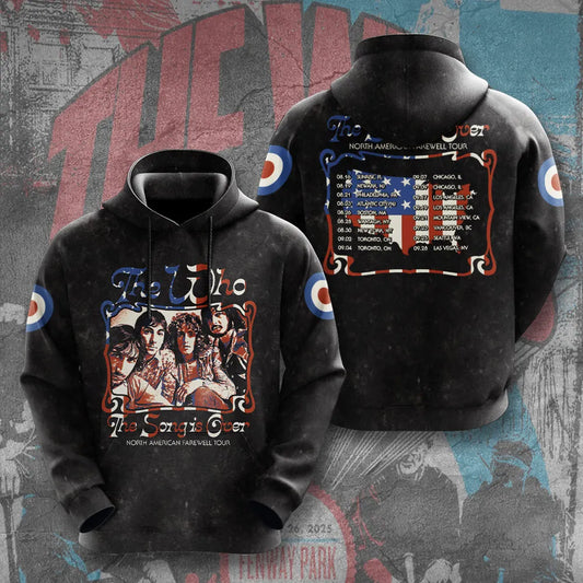 LIMITED EDITION - NEW CUSTOMIZED THE WHO T-SHIRT, HOODIE, ZIP HOODIE