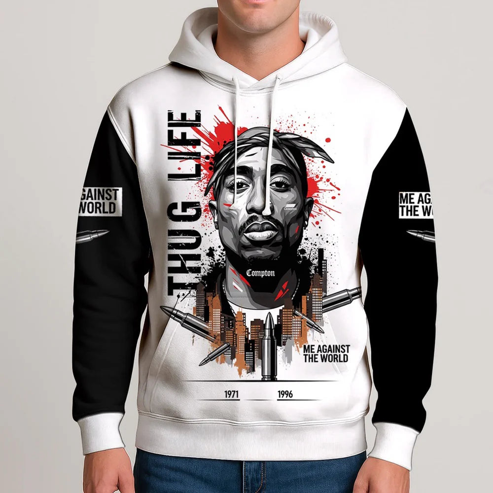 LIMITED EDITION - NEW CUSTOMIZED TUPAC SHAKUR T-SHIRT, HOODIE, ZIP HOODIE