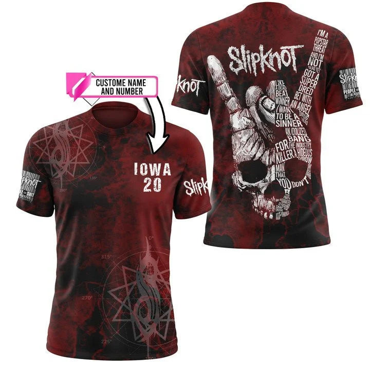 LIMITED EDITION - NEW CUSTOMIZED SLIPKNOT T-SHIRT, HOODIE, ZIP HOODIE