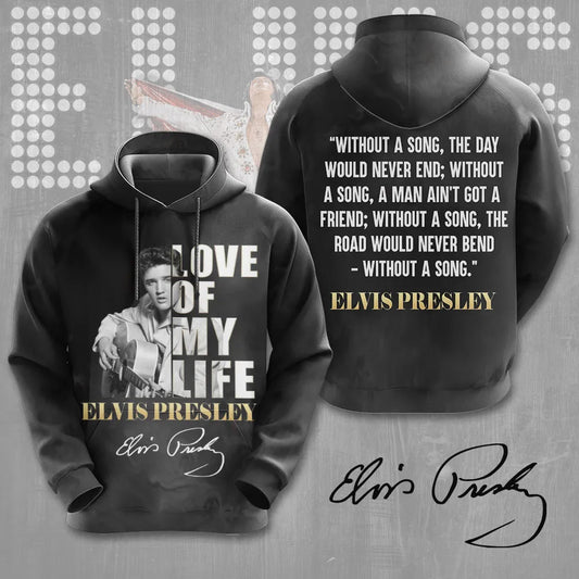 LIMITED EDITION - NEW CUSTOMIZED ELVIS PRESLEY T-SHIRT, HOODIE, ZIP HOODIE