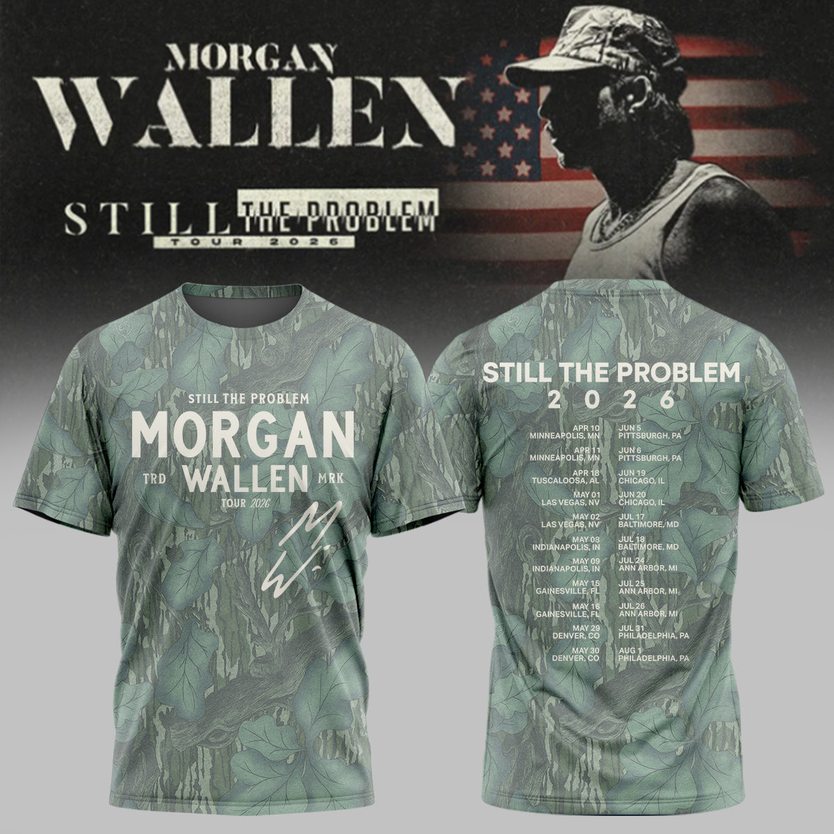 LIMITED EDITION - NEW CUSTOMIZED MORGAN WALLEN APPAREL