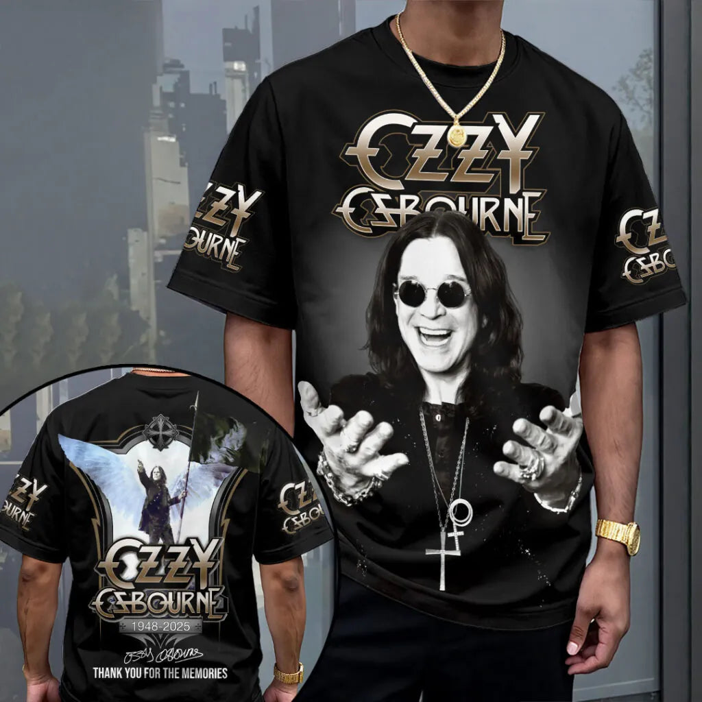 LIMITED EDITION - NEW CUSTOMIZED BLACK SABBATH x OZZY OSBOURNE T-SHIRT, HOODIE, ZIP HOODIE