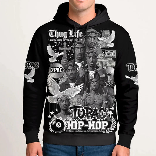 LIMITED EDITION - NEW CUSTOMIZED TUPAC SHAKUR T-SHIRT, HOODIE, ZIP HOODIE