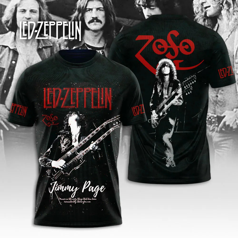LIMITED EDITION - NEW CUSTOMIZED LED ZEPPELIN T-SHIRT, HOODIE, ZIP HOODIE
