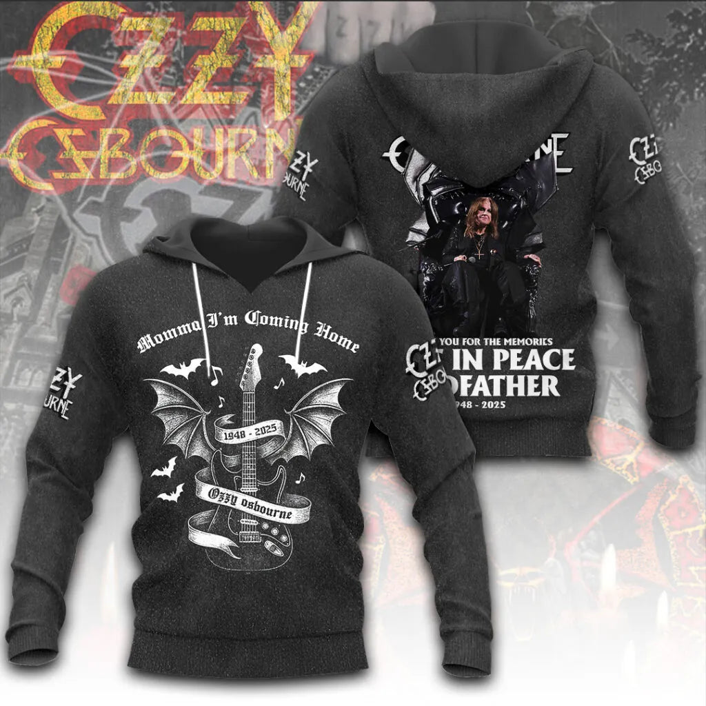 LIMITED EDITION - NEW CUSTOMIZED BLACK SABBATH x OZZY OSBOURNE T-SHIRT, HOODIE, ZIP HOODIE