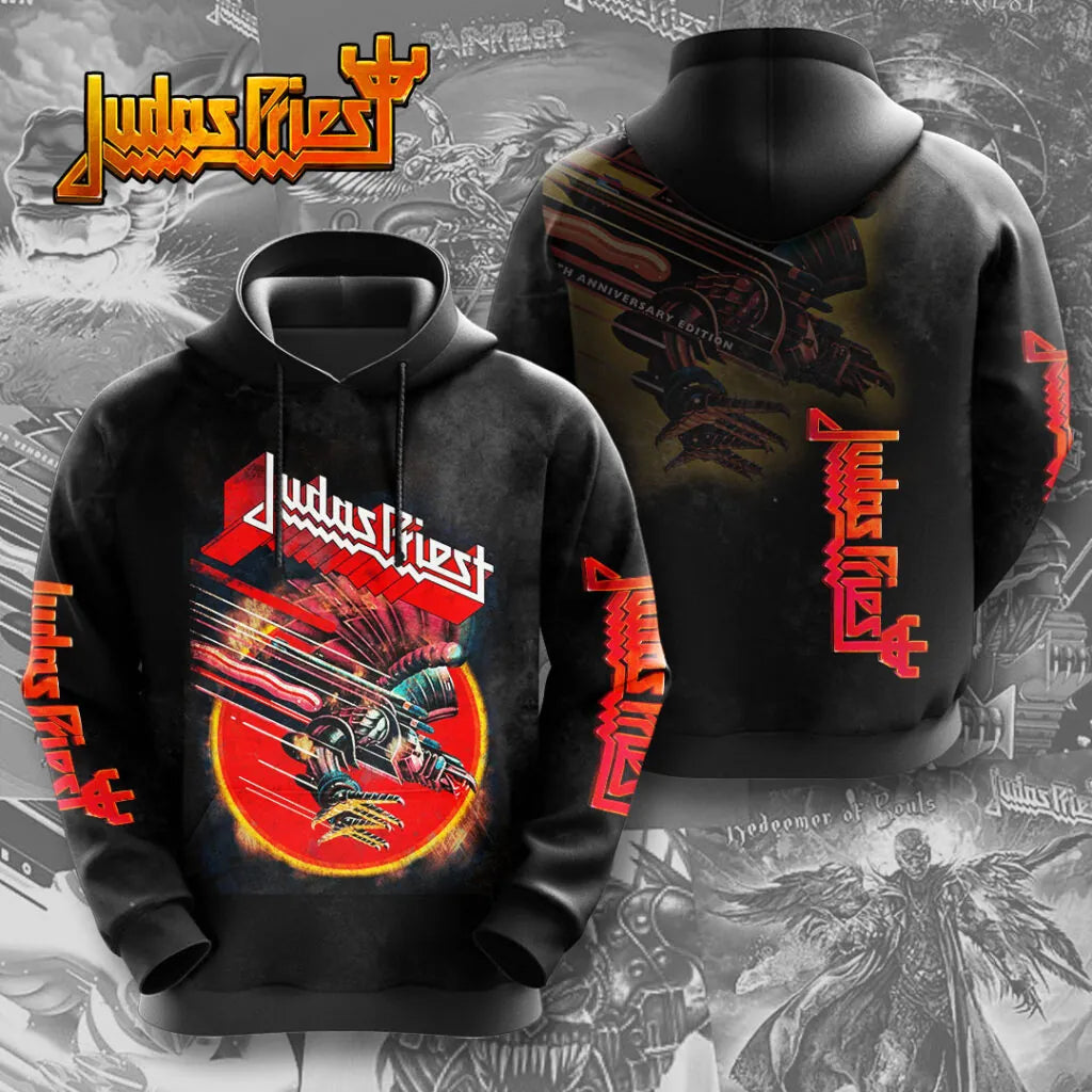 LIMITED EDITION - NEW CUSTOMIZED JUDAS PRIEST T-SHIRT, HOODIE, ZIP HOODIE