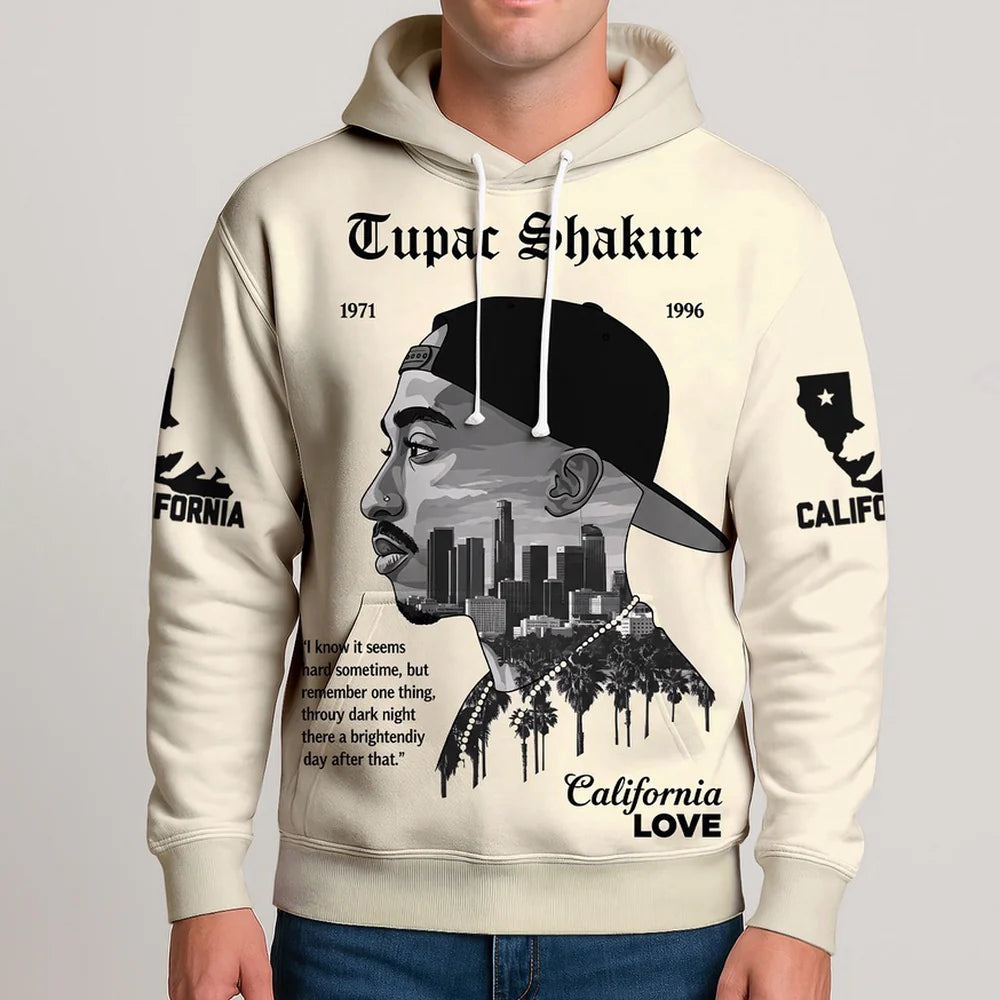 LIMITED EDITION - NEW CUSTOMIZED TUPAC SHAKUR T-SHIRT, HOODIE, ZIP HOODIE