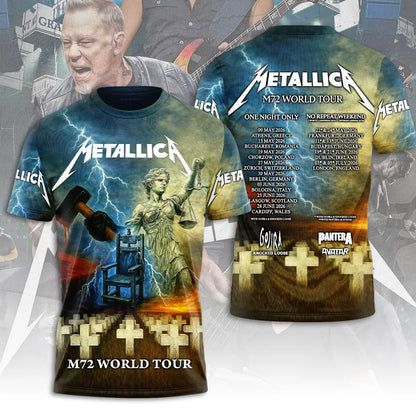 LIMITED EDITION - NEW CUSTOMIZED METALLICA T-SHIRT, HOODIE, ZIP HOODIE