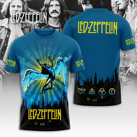 LIMITED EDITION - NEW CUSTOMIZED LED ZEPPELIN T-SHIRT, HOODIE, ZIP HOODIE