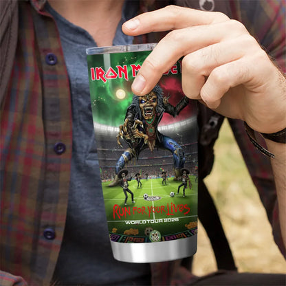 LIMITED EDITION - NEW CUSTOMIZED IRON MAIDEN TUMBLER CUP