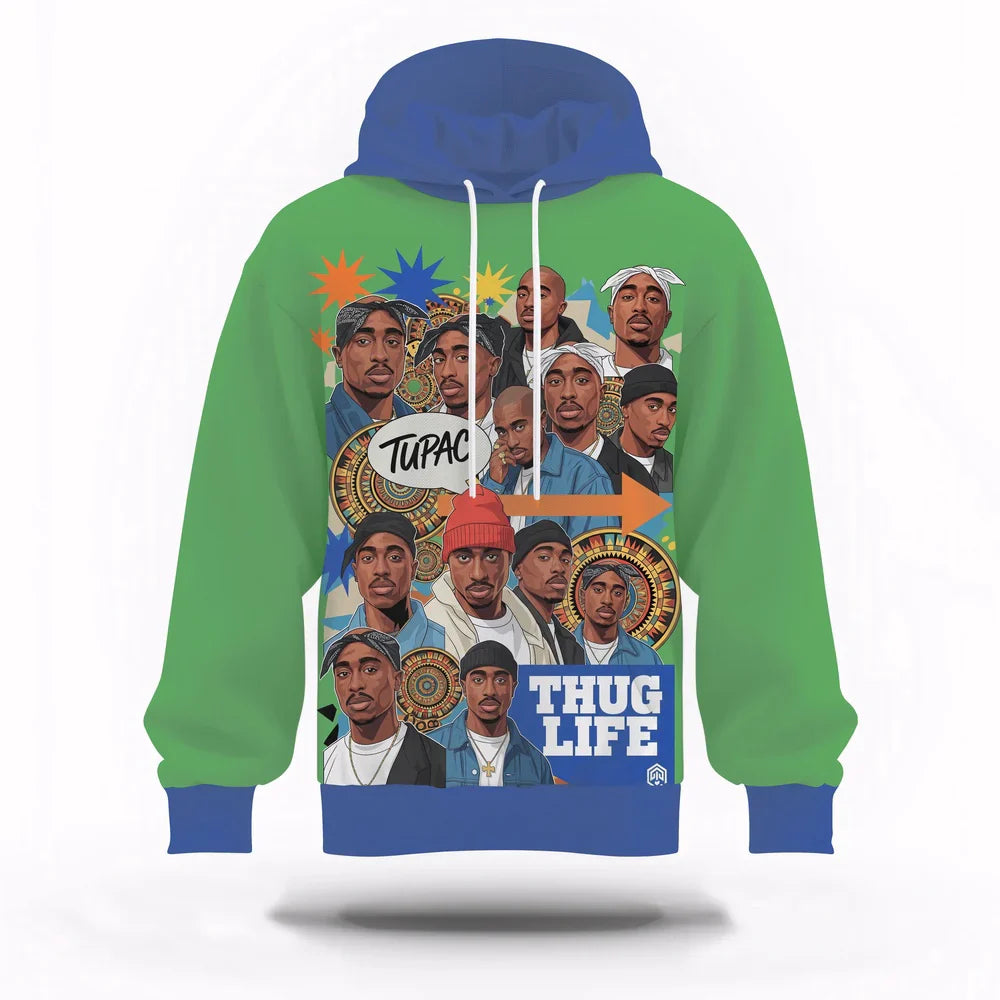 LIMITED EDITION - NEW CUSTOMIZED TUPAC SHAKUR T-SHIRT, HOODIE, ZIP HOODIE
