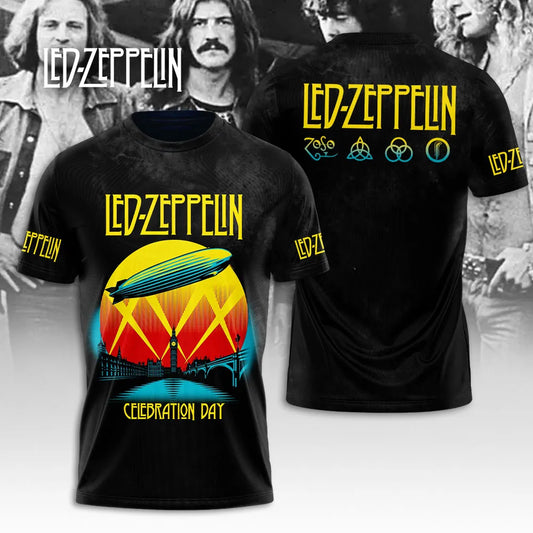 LIMITED EDITION - NEW CUSTOMIZED LED ZEPPELIN T-SHIRT, HOODIE, ZIP HOODIE