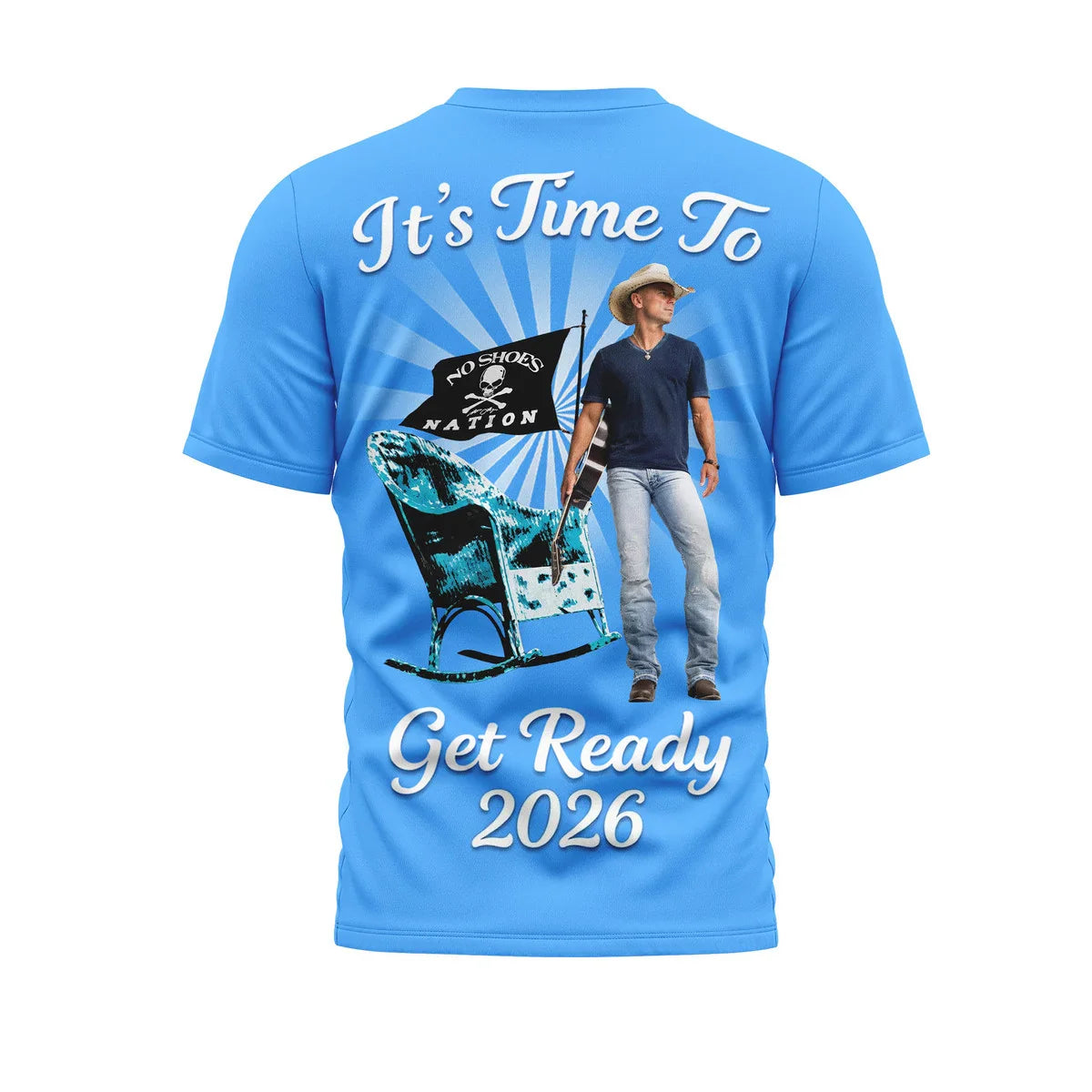 LIMITED EDITION - NEW CUSTOMIZED KENNY CHESNEY T-SHIRT, HOODIE, ZIP HOODIE
