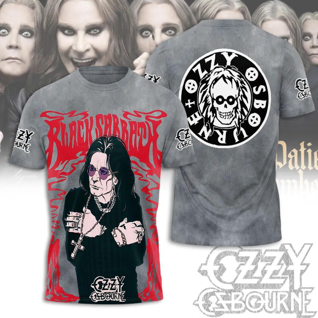 LIMITED EDITION - NEW CUSTOMIZED BLACK SABBATH x OZZY OSBOURNE T-SHIRT, HOODIE, ZIP HOODIE