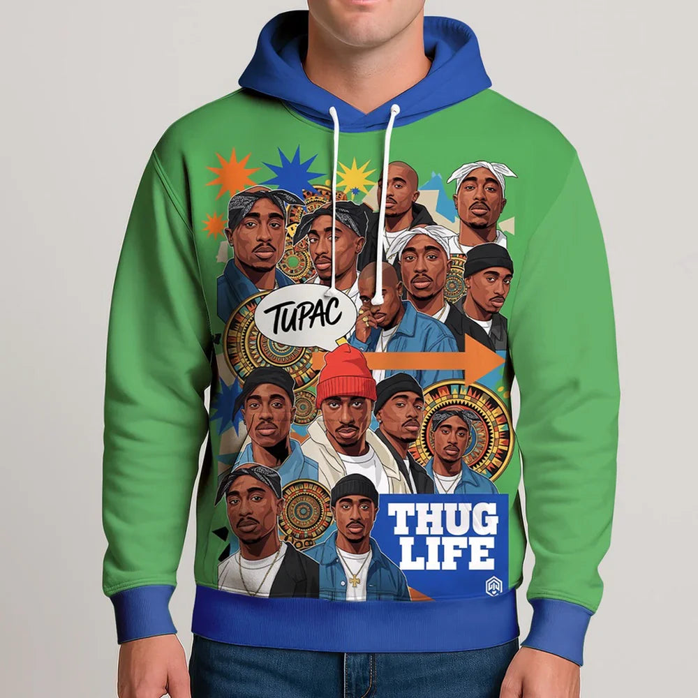 LIMITED EDITION - NEW CUSTOMIZED TUPAC SHAKUR T-SHIRT, HOODIE, ZIP HOODIE