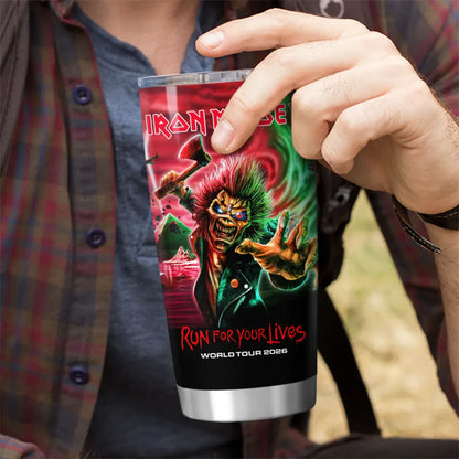 LIMITED EDITION - NEW CUSTOMIZED IRON MAIDEN TUMBLER CUP