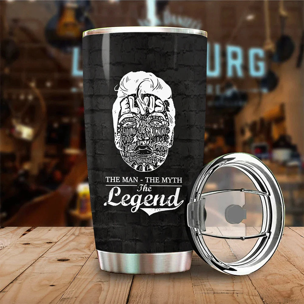 LIMITED EDITION - NEW CUSTOMIZED ELVIS PRESLEY TUMBLER CUP