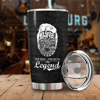 LIMITED EDITION - NEW CUSTOMIZED ELVIS PRESLEY TUMBLER CUP