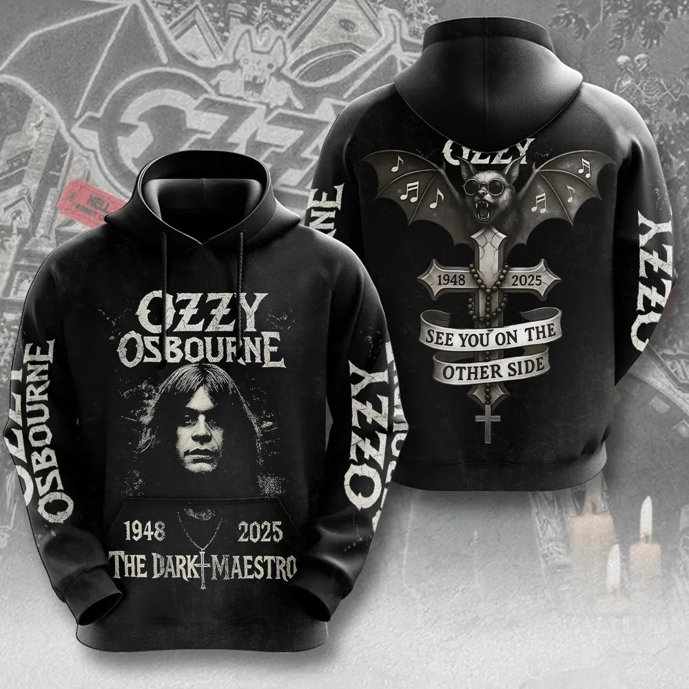 LIMITED EDITION - NEW CUSTOMIZED BLACK SABBATH x OZZY OSBOURNE T-SHIRT, HOODIE, ZIP HOODIE