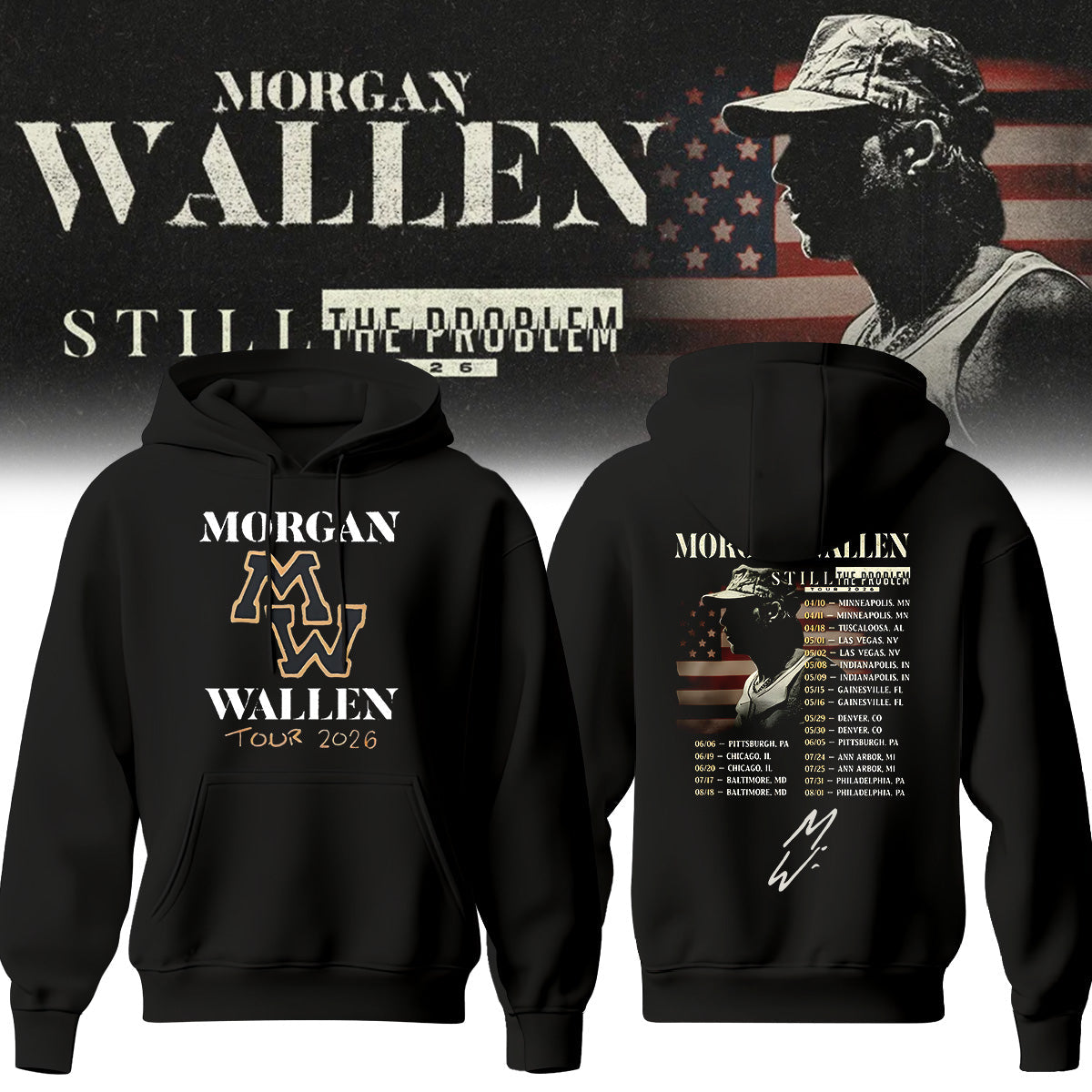 LIMITED EDITION - NEW CUSTOMIZED MORGAN WALLEN APPAREL