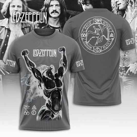 LIMITED EDITION - NEW CUSTOMIZED LED ZEPPELIN T-SHIRT, HOODIE, ZIP HOODIE