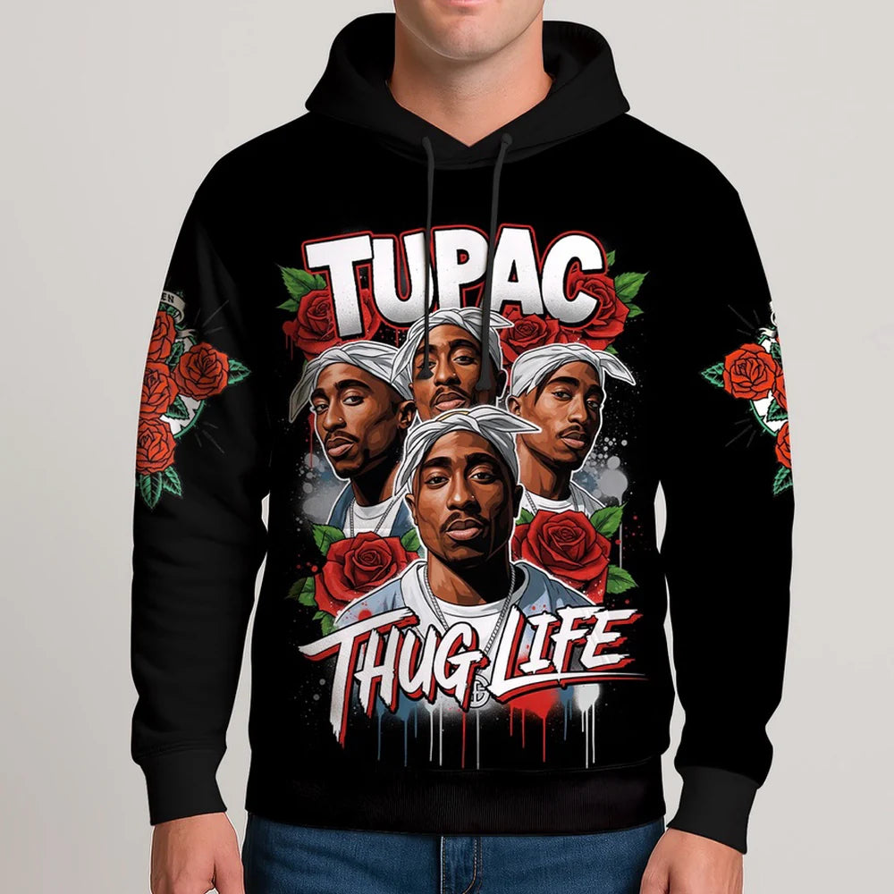 LIMITED EDITION - NEW CUSTOMIZED TUPAC SHAKUR T-SHIRT, HOODIE, ZIP HOODIE