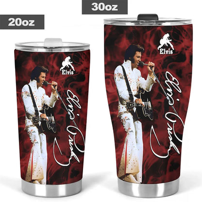 LIMITED EDITION - NEW CUSTOMIZED ELVIS PRESLEY TUMBLER CUP