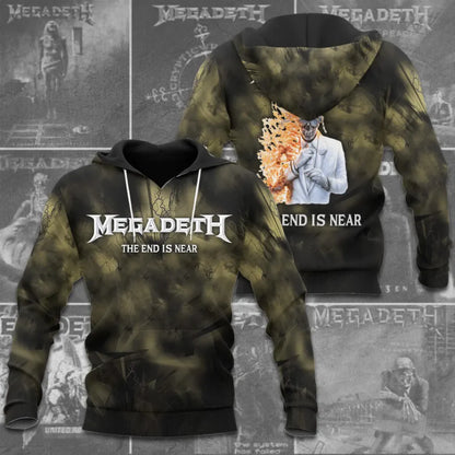 LIMITED EDITION - NEW CUSTOMIZED MEGADETH T-SHIRT, HOODIE, ZIP HOODIE