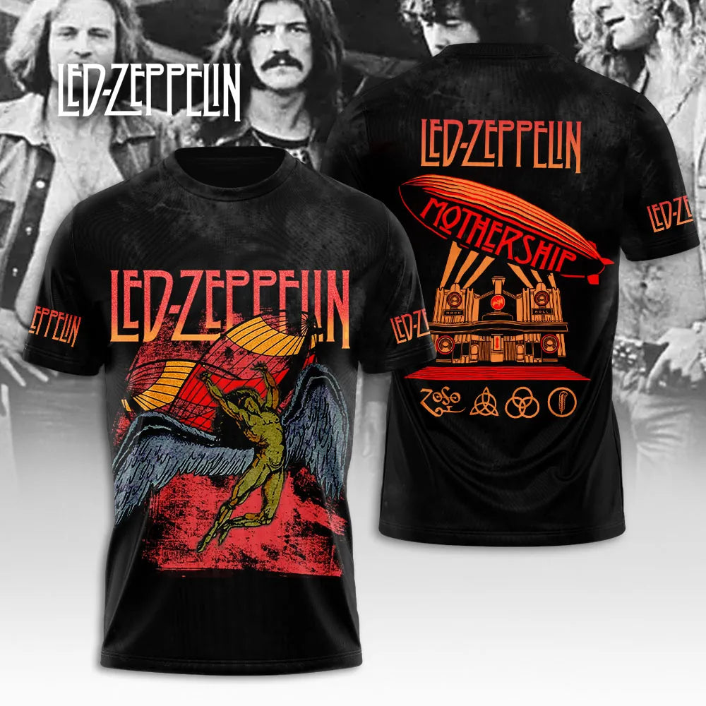 LIMITED EDITION - NEW CUSTOMIZED LED ZEPPELIN T-SHIRT, HOODIE, ZIP HOODIE