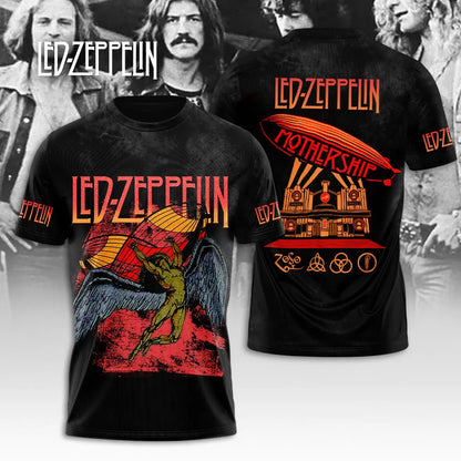 LIMITED EDITION - NEW CUSTOMIZED LED ZEPPELIN T-SHIRT, HOODIE, ZIP HOODIE
