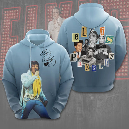 LIMITED EDITION - NEW CUSTOMIZED ELVIS PRESLEY T-SHIRT, HOODIE, ZIP HOODIE