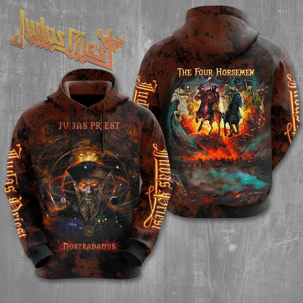 LIMITED EDITION - NEW CUSTOMIZED JUDAS PRIEST T-SHIRT, HOODIE, ZIP HOODIE