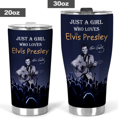 LIMITED EDITION - NEW CUSTOMIZED ELVIS PRESLEY TUMBLER CUP