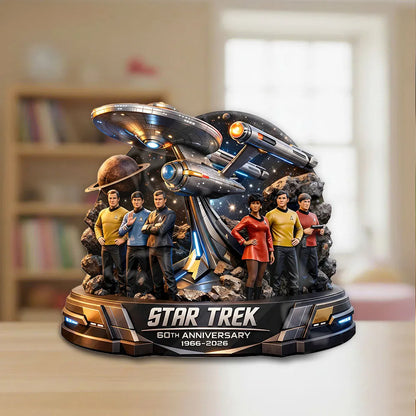 LIMITED EDITION - NEW CUSTOMIZED TREK ACRYLIC PLAQUE