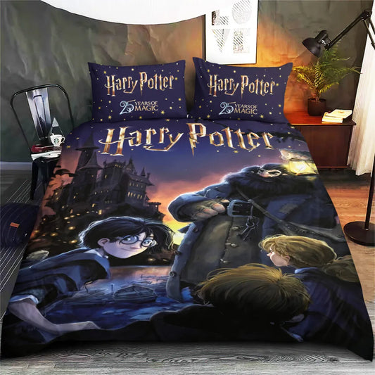 LIMITED EDITION - NEW CUSTOMIZED HRPT 3-PIECE DUVET BEDDING SET