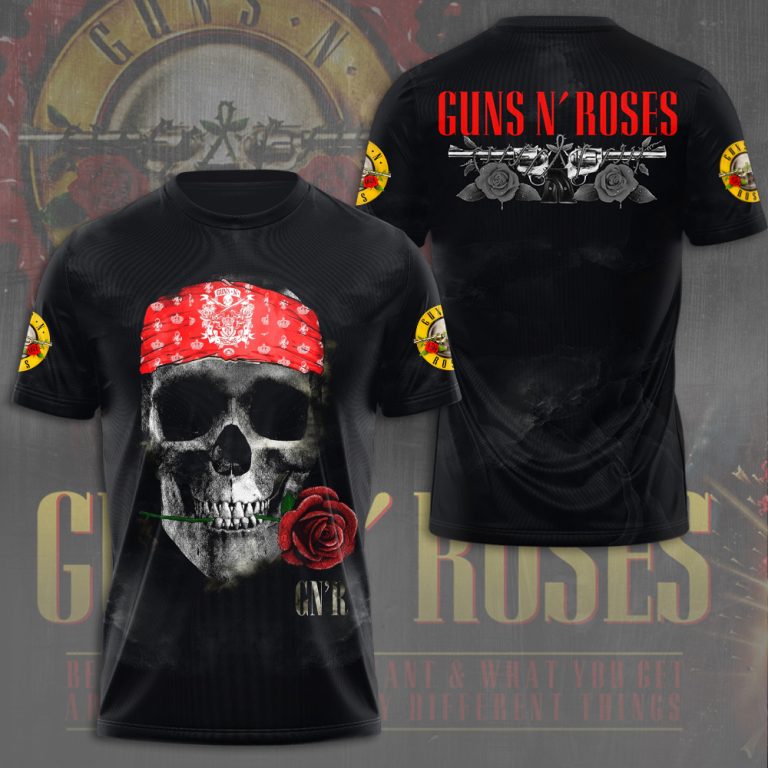 LIMITED EDITION - NEW CUSTOMIZED GUNS N’ ROSES T-SHIRT, HOODIE, ZIP HOODIE