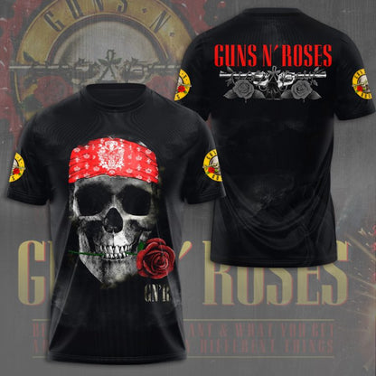LIMITED EDITION - NEW CUSTOMIZED GUNS N’ ROSES T-SHIRT, HOODIE, ZIP HOODIE