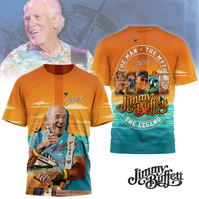 LIMITED EDITION - NEW CUSTOMIZED JIMMY BUFFETT T-SHIRT, HOODIE, ZIP HOODIE