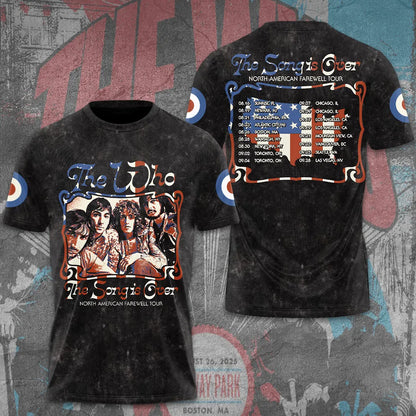 LIMITED EDITION - NEW CUSTOMIZED THE WHO T-SHIRT, HOODIE, ZIP HOODIE