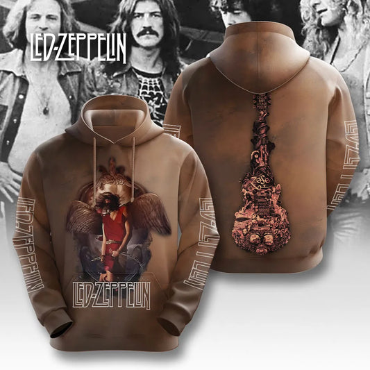 LIMITED EDITION - NEW CUSTOMIZED LED ZEPPELIN T-SHIRT, HOODIE, ZIP HOODIE