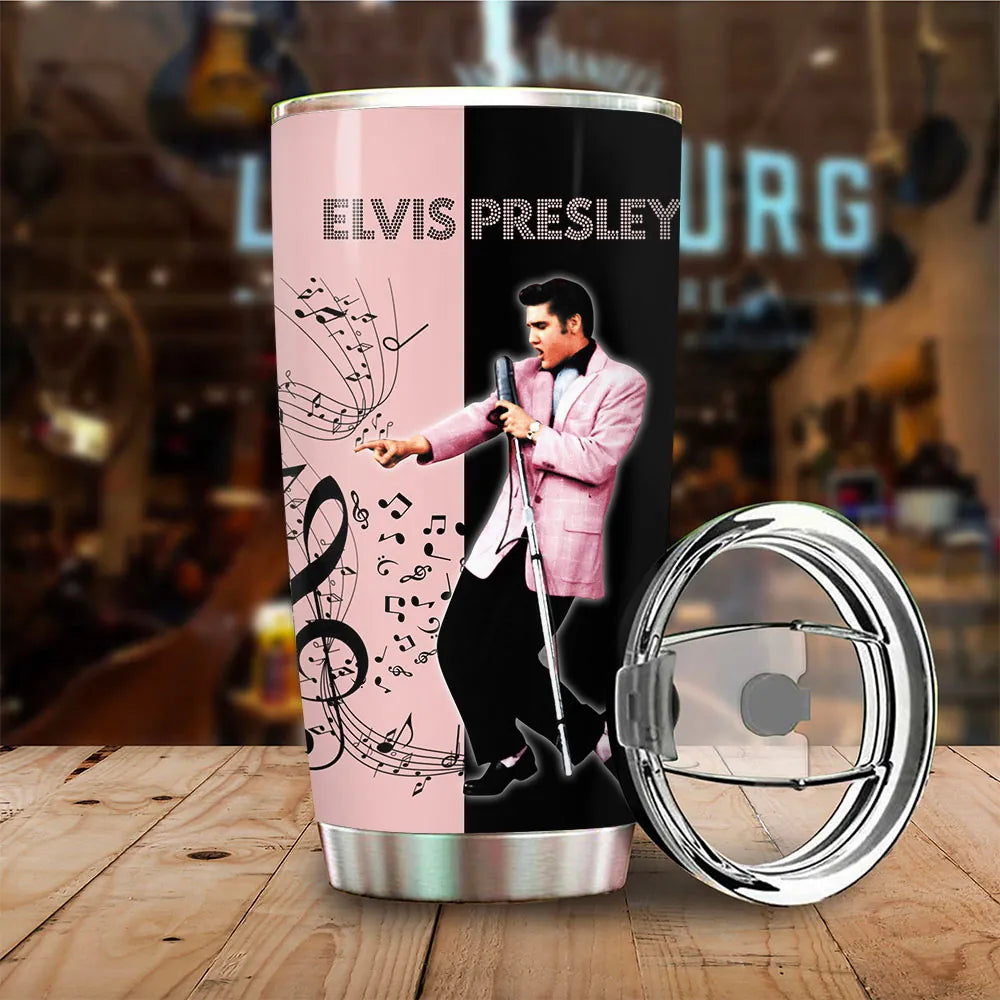 LIMITED EDITION - NEW CUSTOMIZED ELVIS PRESLEY TUMBLER CUP