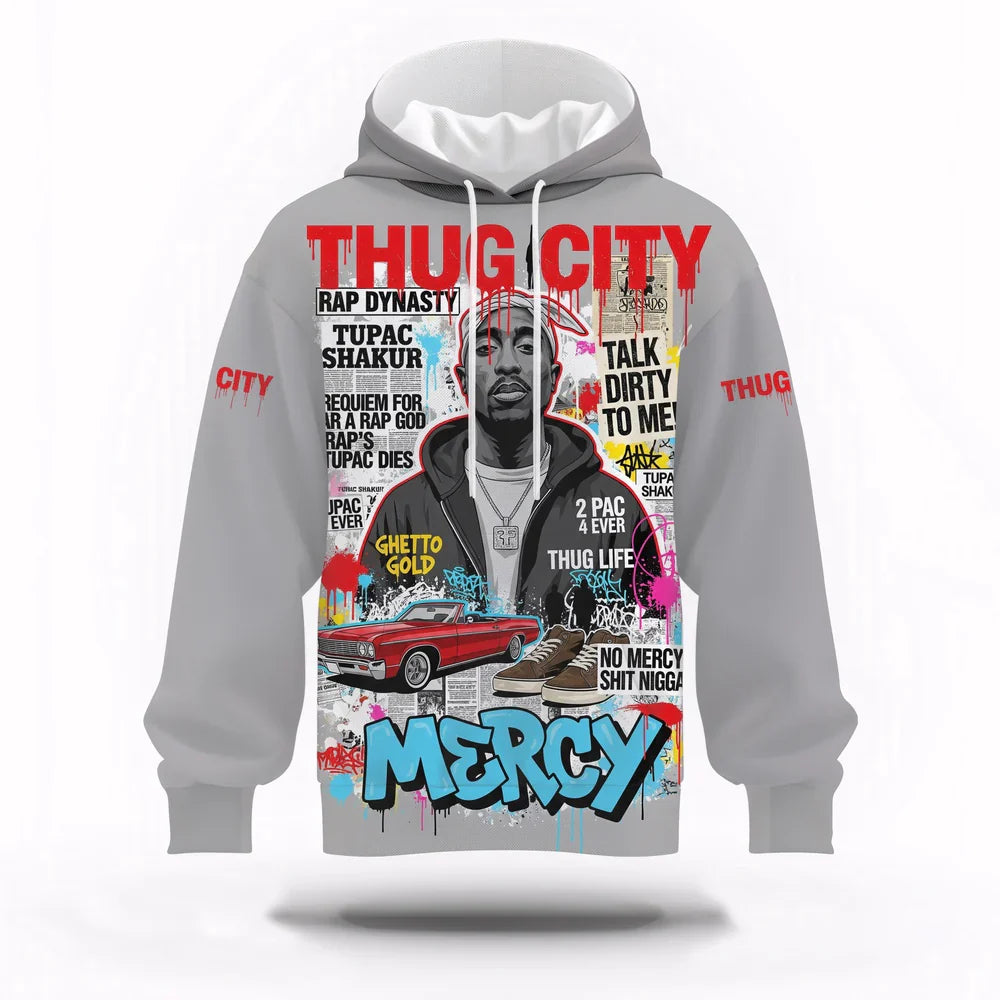 LIMITED EDITION - NEW CUSTOMIZED TUPAC SHAKUR T-SHIRT, HOODIE, ZIP HOODIE