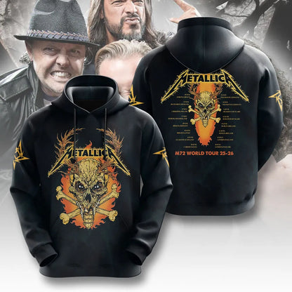 LIMITED EDITION - NEW CUSTOMIZED METALLICA T-SHIRT, HOODIE, ZIP HOODIE
