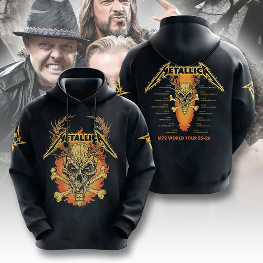 LIMITED EDITION - NEW CUSTOMIZED METALLICA T-SHIRT, HOODIE, ZIP HOODIE