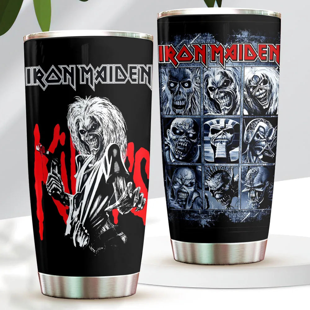 LIMITED EDITION - NEW CUSTOMIZED IRON MAIDEN TUMBLER CUP