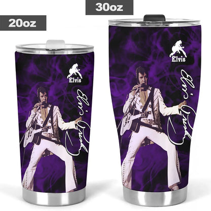 LIMITED EDITION - NEW CUSTOMIZED ELVIS PRESLEY TUMBLER CUP