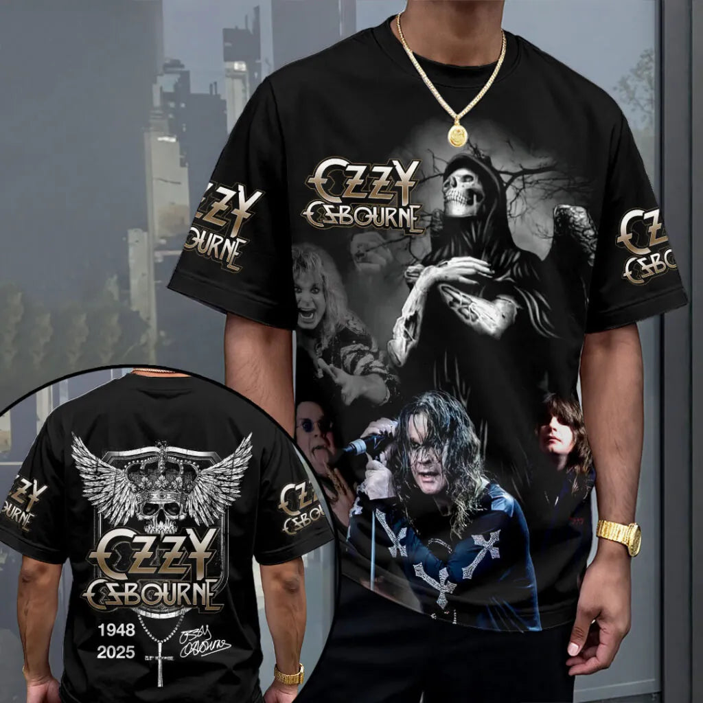 LIMITED EDITION - NEW CUSTOMIZED BLACK SABBATH x OZZY OSBOURNE T-SHIRT, HOODIE, ZIP HOODIE