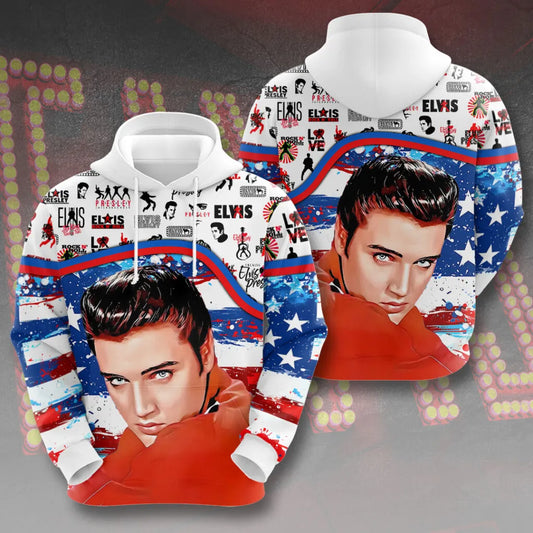 LIMITED EDITION - NEW CUSTOMIZED ELVIS PRESLEY T-SHIRT, HOODIE, ZIP HOODIE